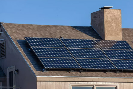 Ev için güneş enerjisi sistemi